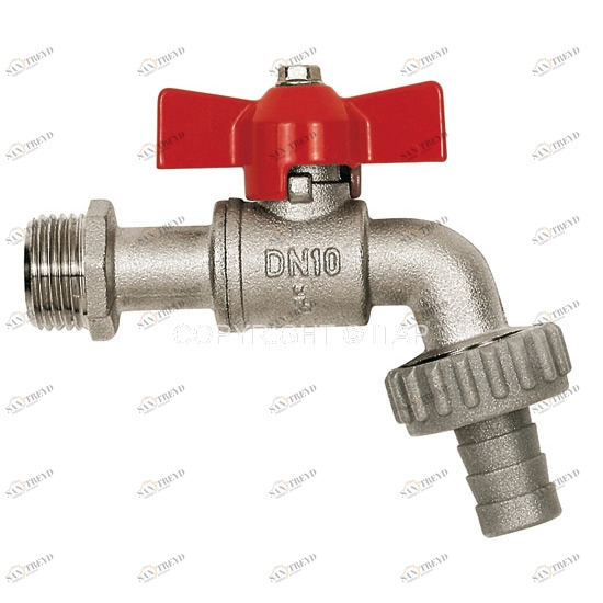 Кран угл. 3/4 с патр. д/шл. дрос. рук. мод. 176 176 ITAP 1811026