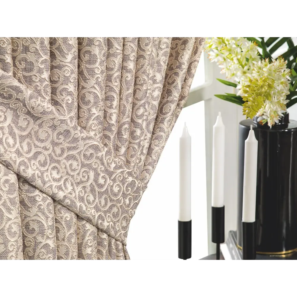 Ткань 1 п/м «Жозефина», жаккард, 280 см, цвет бежевый 81974211 STLM-2196042 DAILY BY T  - Вид №4