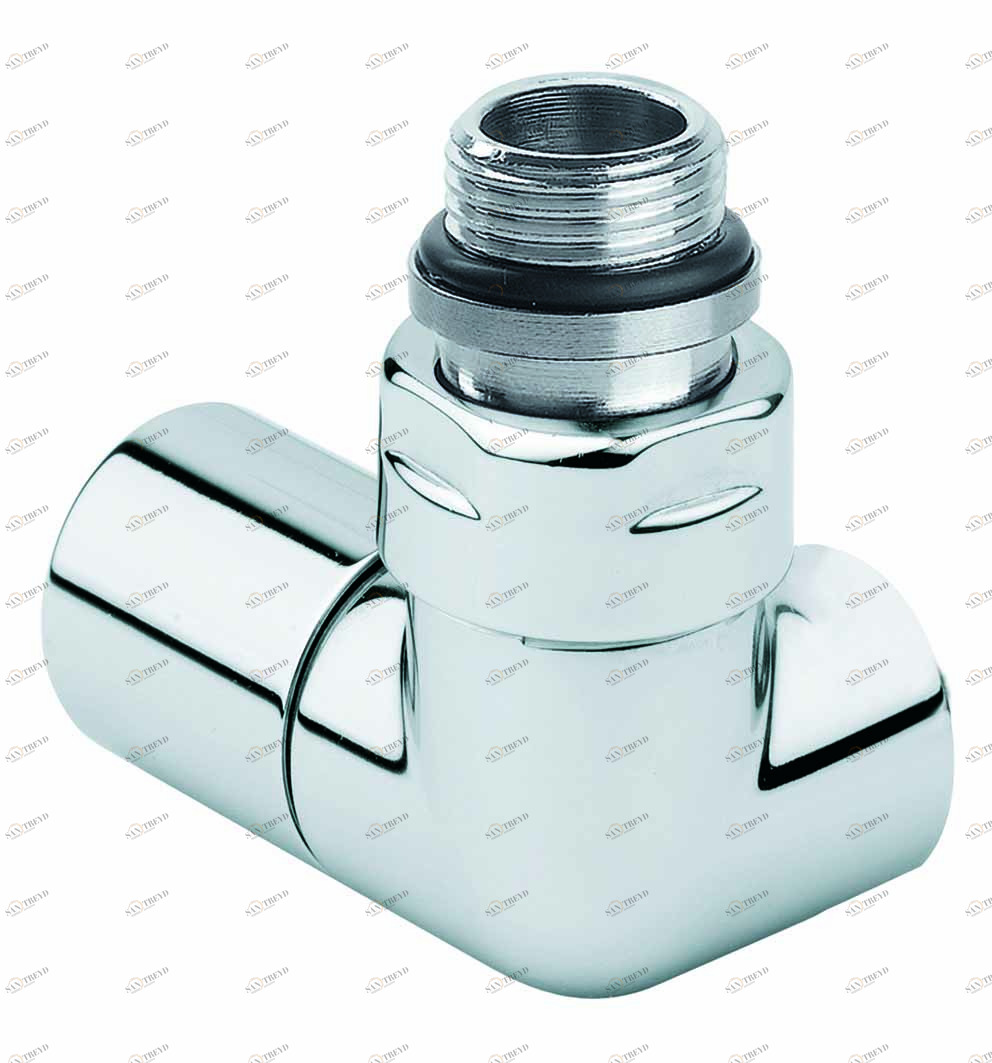 Carlo Poletti V74300ESX Держатель коаксиальный, правый или левый с соединением под медную или пластиковую трубу 