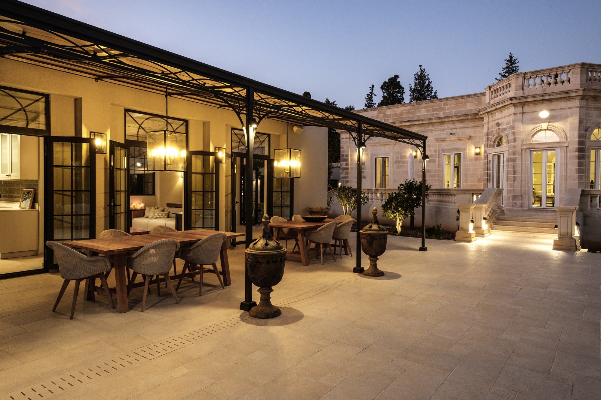 Пергола из стали и ПВХ UNOSIDER ARCH-00076934 - Вид №4