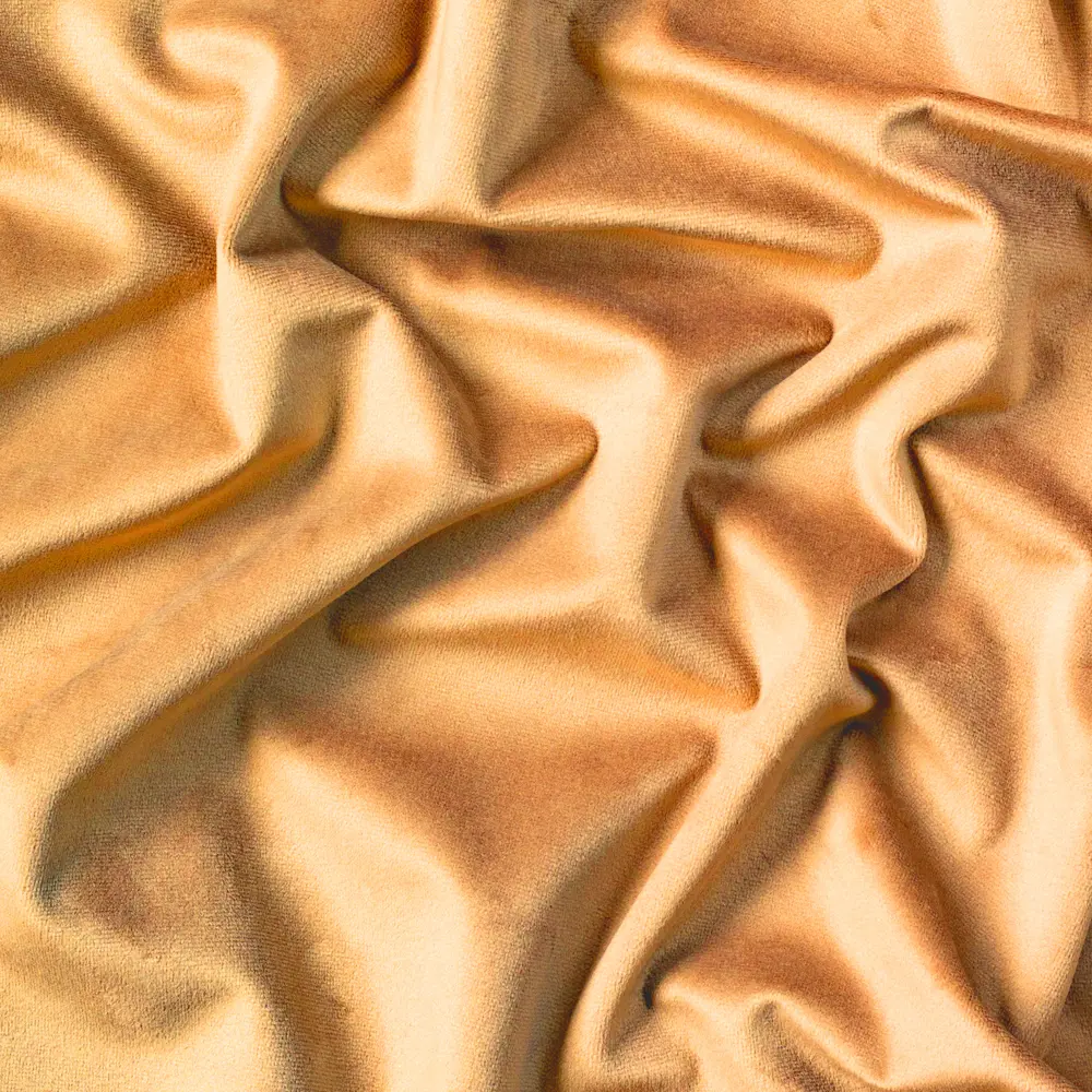 Ткань 1 м/п бархат 300 см цвет персиковый GARDEN STLM-2058326 - Вид №1