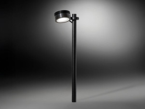 Анодированный алюминиевый поворотный напольный светильник