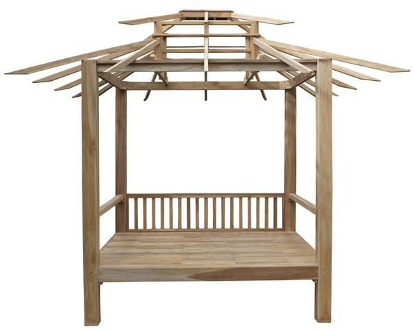 Il Giardino di Legno Кабана с тканевой крышей Classica Clas0878 - Вид №1