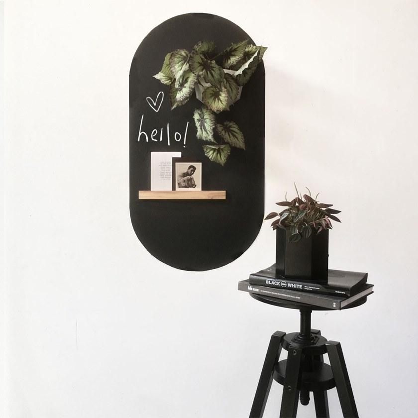 Groovy Magnets Однотонный клейкий декор Chalkboard St-ch-ov-49x90 - Вид №5