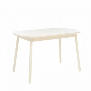 Обеденный стол раздвижной прямоугольный кремовый Leset "Мидел" IMPEX  00-3967213 Бежевый