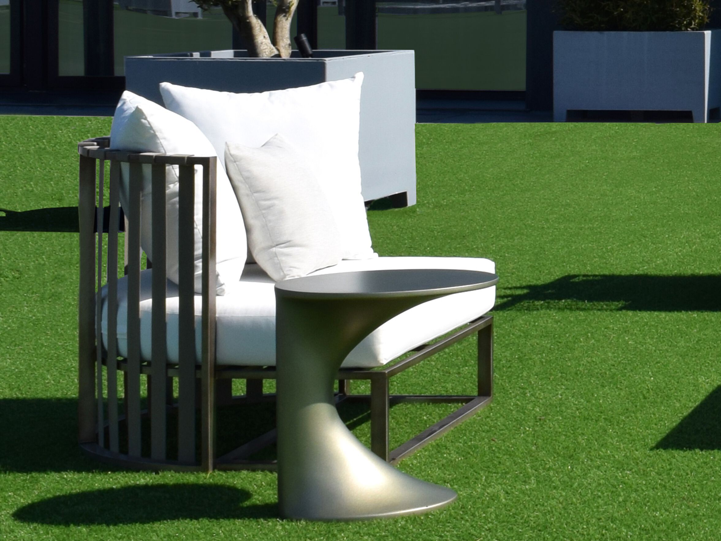 Алюминиевое садовое кресло с подлокотниками ABLE Богота ARCH-00071970 - Вид №5