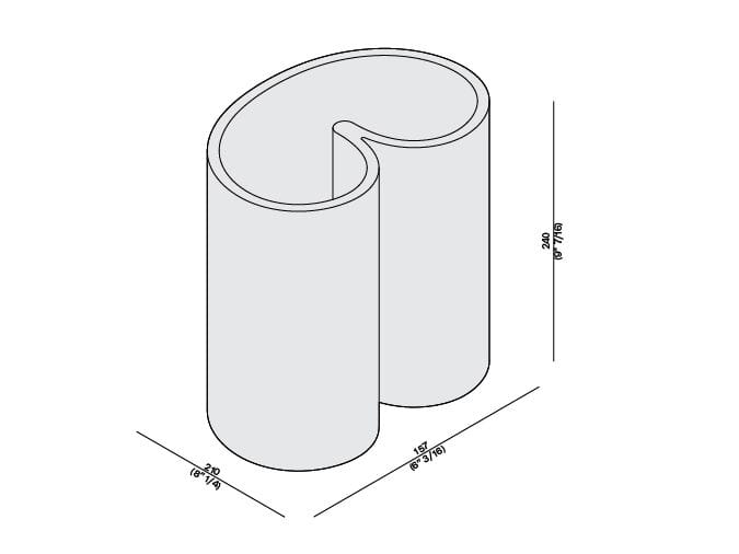 Мраморная ВАЗа LUCE DI CARRARA MUZE ARCH-00071439 - Вид №2