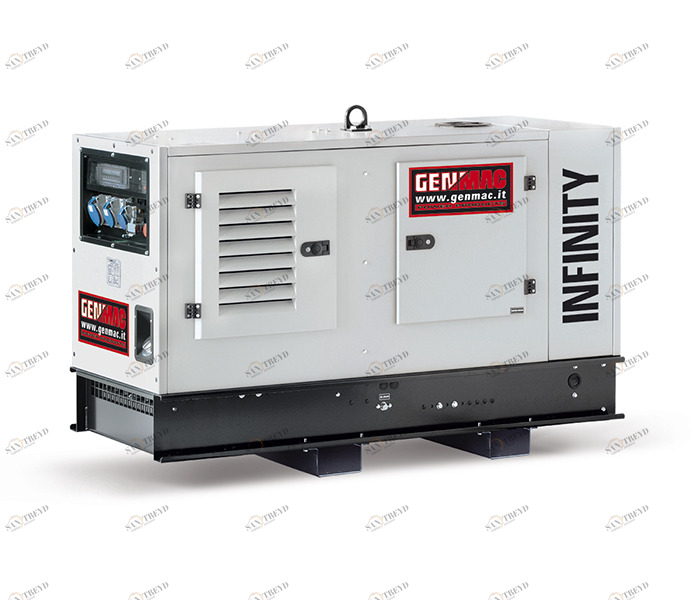 Генератор дизельный GenMac RG13PO в кожухе sun-id-1035677