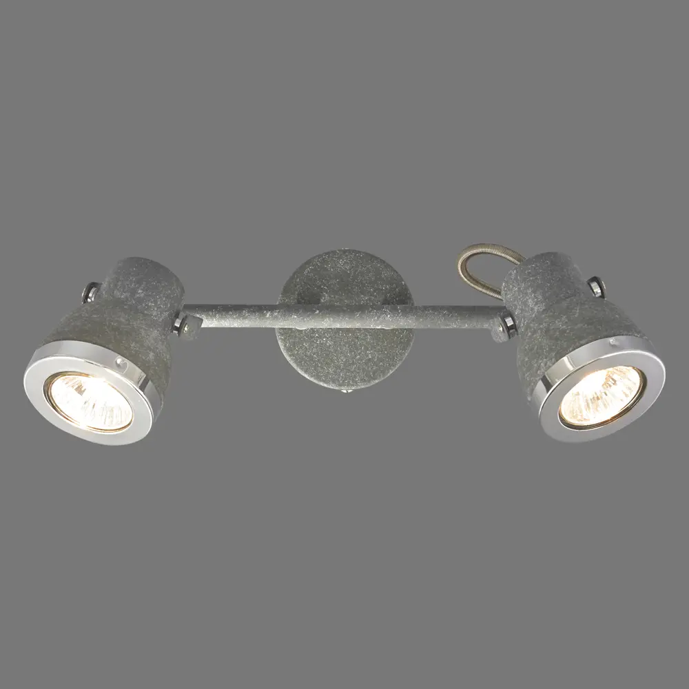 Спот GLOBO 57000-2 GU10 2x50W серый 82156833 STLM-2040412  - Вид №2