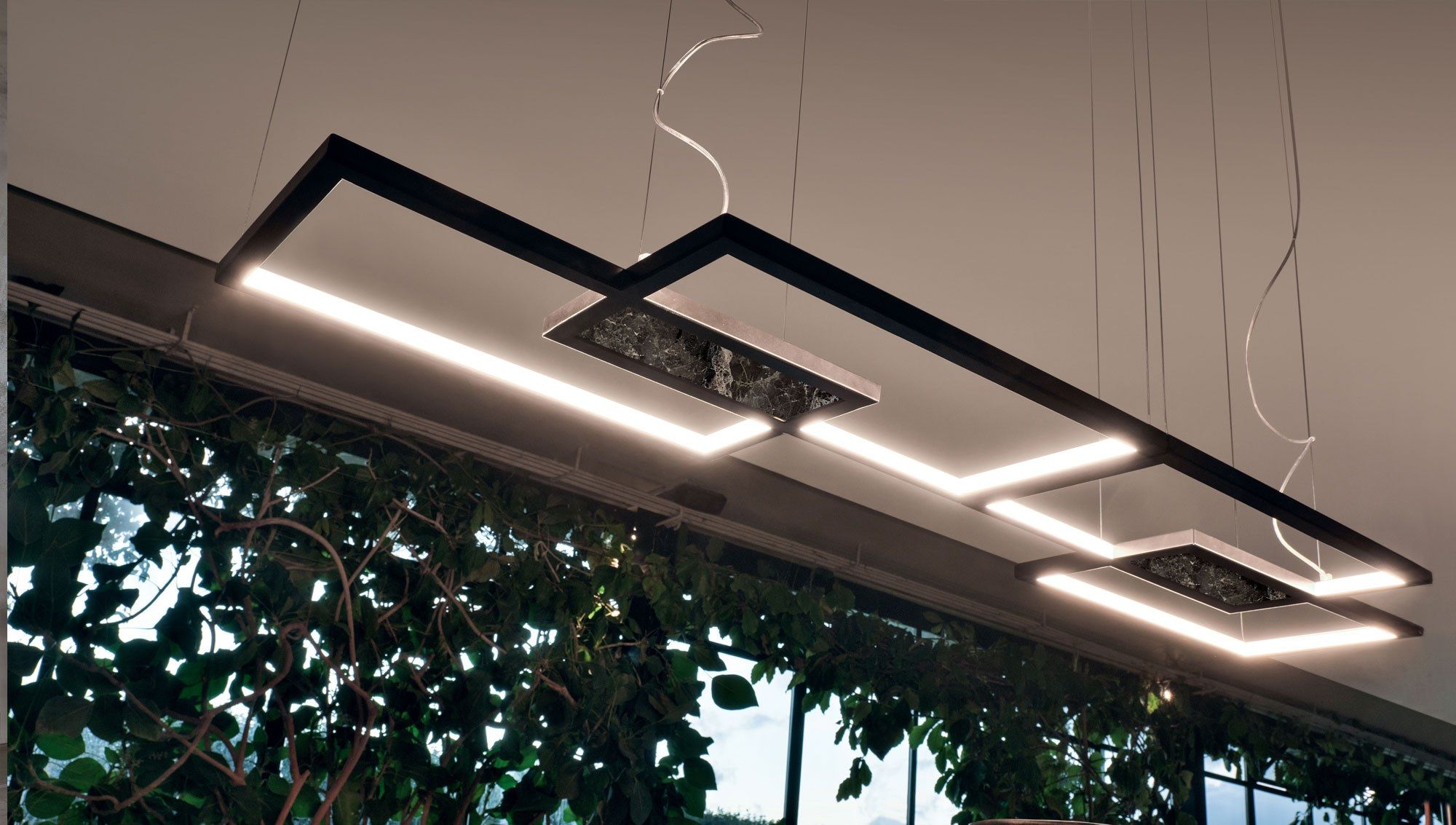 Металлический подвесной светильник CorteZari Arya ARCH-00061881 - Вид №1