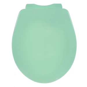 Сиденье для унитаза Орио круглое, цвет салатовый