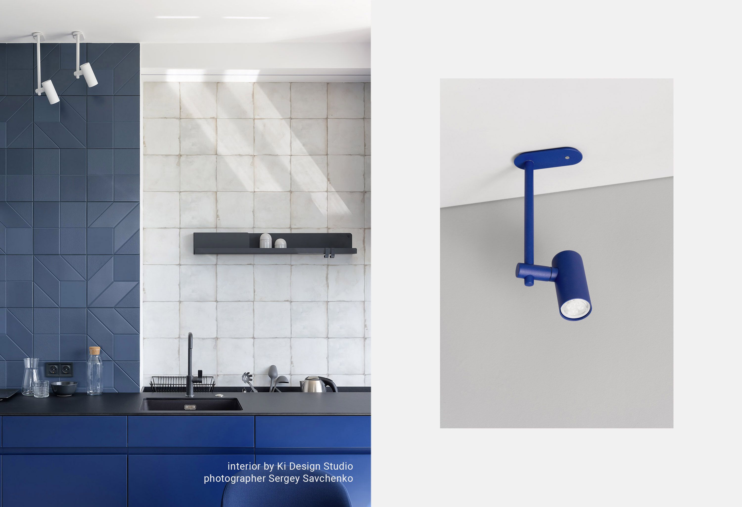 Поворотный точечный светильник из стали с порошковым покрытием +kouple пятнистый ARCH-00031092 - Вид №7