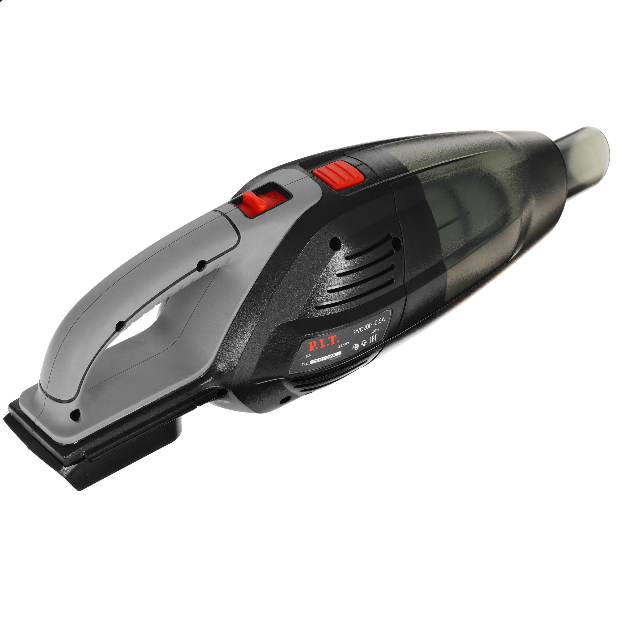 9938102 Пылесос  вертикальный  PIT PVC20H-0.5A SOLO OnePower 20V серый STDN-0090211 - Вид №6