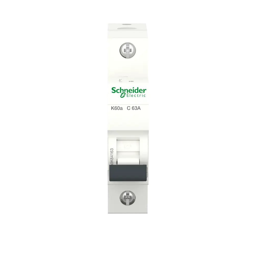 Автоматический выключатель Systeme Electric Acti9 1P C63 А 4.5 кА 82850889 STLM-2188190  - Вид №1