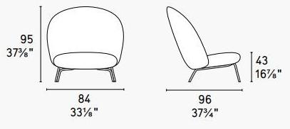 Calligaris Кресло с тканевой обивкой sun-id-1351632 - Вид №8