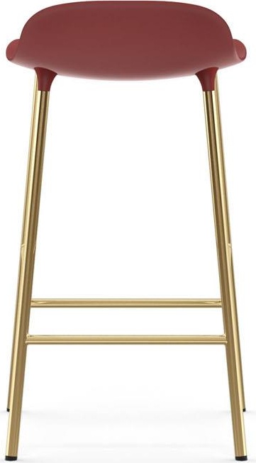 1400929 Barstool 65 cm Brass Red Normann Copenhagen Form - Вид №3
