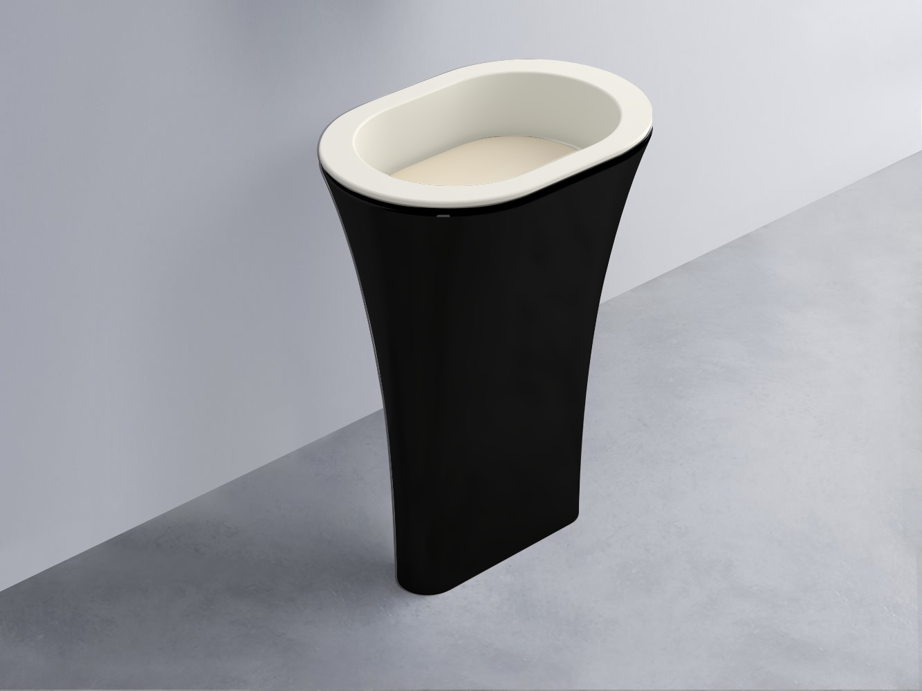 AMLA65-TL+AMPILO-LN+AMCOLO-N Раковина Amedeo Ovale отдельностоящая cielo Enjoy + Amedeo Ceramica Cielo