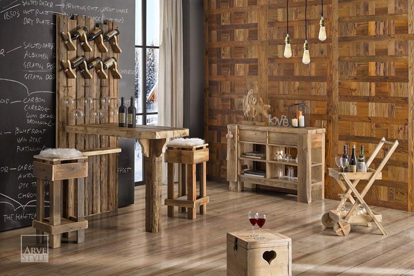 Arvestyle Прямоугольная деревянная консоль с ящиками Leone As-1905 - Вид №3