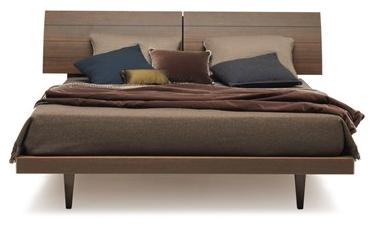 MisuraEmme Двуспальная кровать из орехового дерева Misuraemme sun-id-1420267 - Вид №1