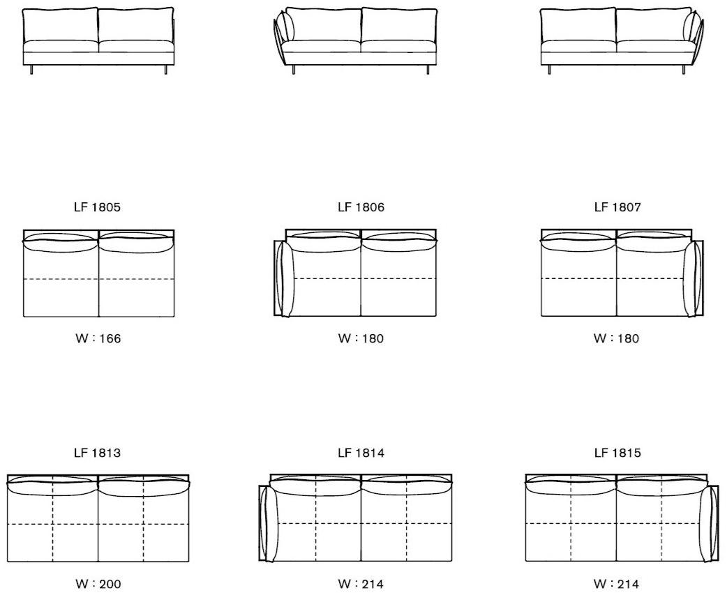 Ritzwell & Co. Модульный диван со съемным чехлом из ткани Light field sun-id-1460744 - Вид №5