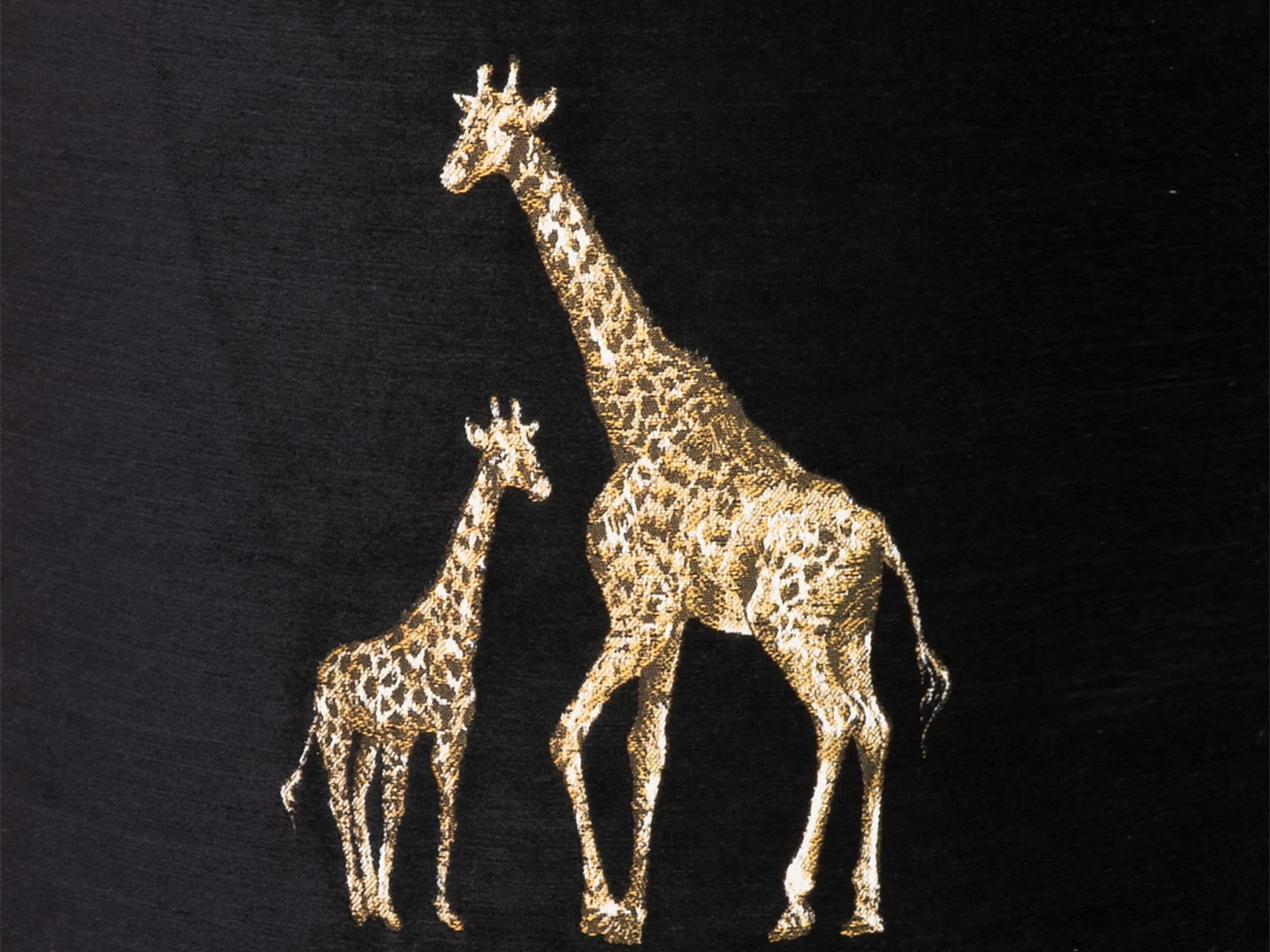 Бархатная вышитая вручную плед MX HOME Саванны ARCH-00100436 - Вид №9