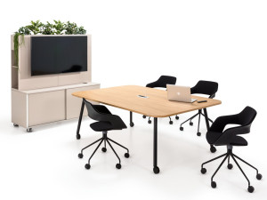 Стол для совещаний с колесами