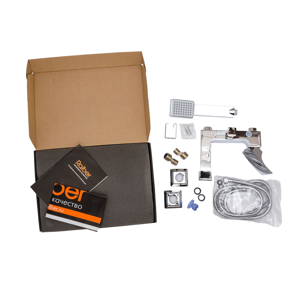 Смеситель для ванны Raiber Lagos R1303 однорычажный R1303 Santreyd  - Вид №3