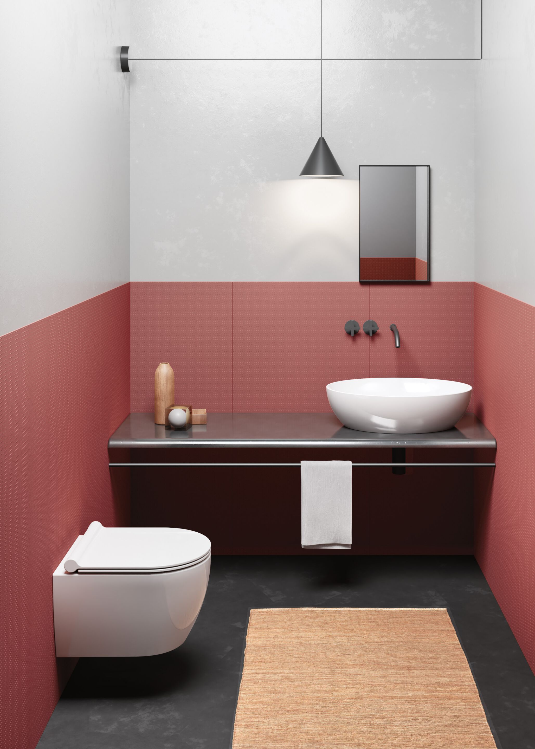 Керамический подвесной туалет GSI ceramica Color Elements ARCH-00117599 - Вид №5