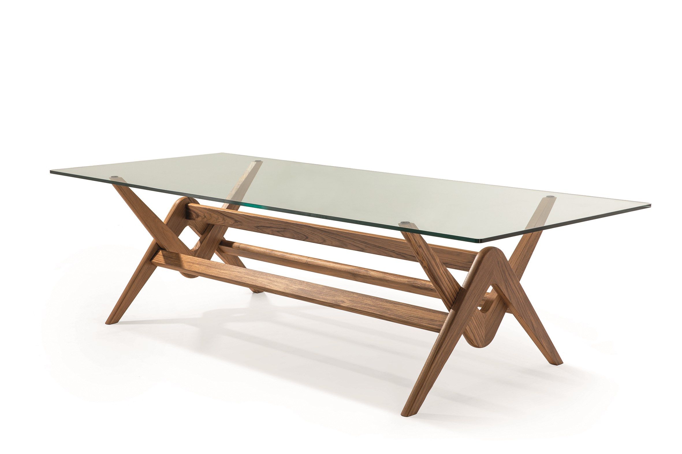 Деревянный и стеклянный стол CASSINA Капитолийский комплекс ARCH-00041818 - Вид №1