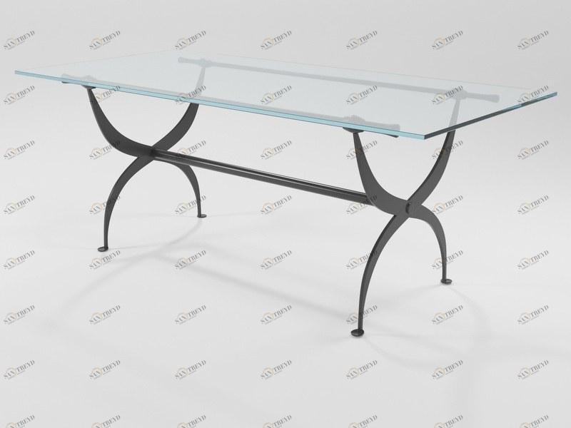 Barel Прямоугольный обеденный стол из хрусталя sun-id-1421615