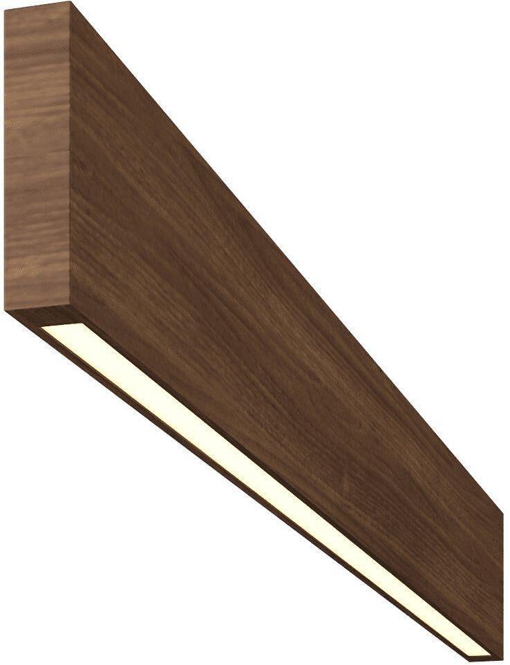 004012 Подвесной светодиодный светильник Wooden W20-OREHAM-125-14 орех амерканский Lumker Wooden 20