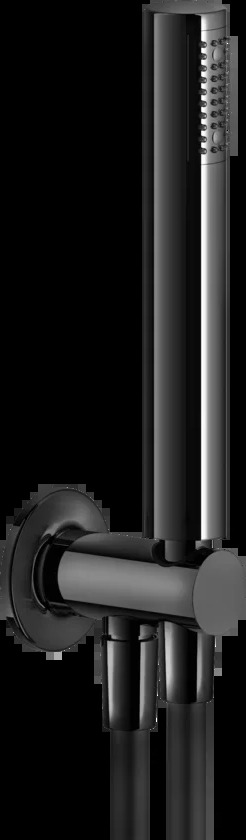 Душевой набор 58123 706 Gessi Inciso ЧЕРНЫЙ МЕТАЛЛ PVD