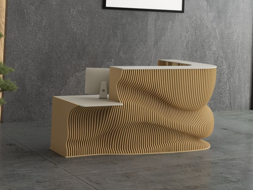 Стойка регистрации из фанеры MYWOODREAM HORIZON ARCH-00063924 - Вид №1