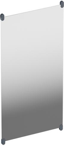 801.01B300 Настенное зеркало с кронштейнами HEWI Edition matt | Polyamid 