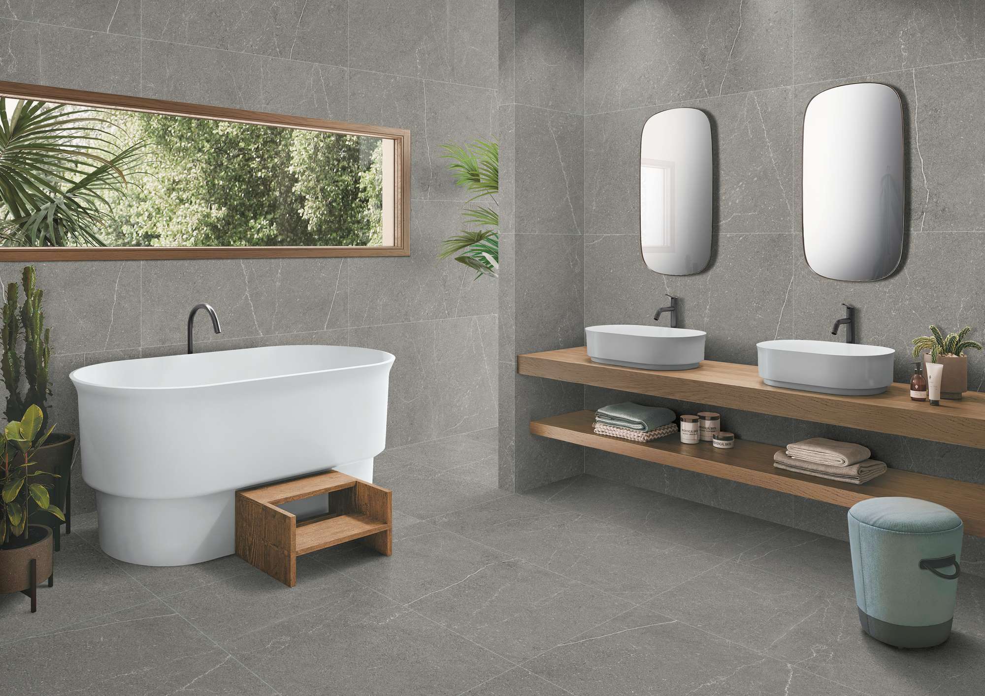 Керамогранит EQUISTONE GRAPHITE 60х120 Arcadia Ceramica RG6002-A
