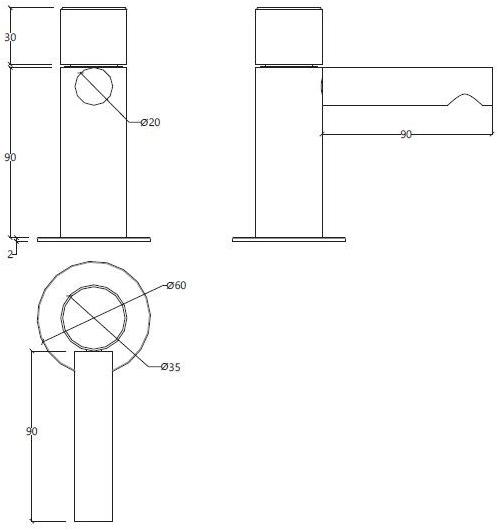 Water Evolution Смеситель для биде из нержавеющей стали Lapa sun-id-1430160 - Вид №1