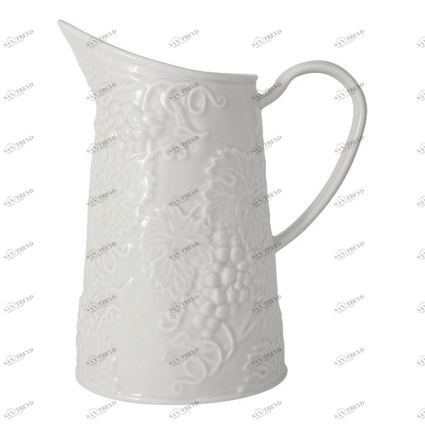 Кувшин керамический 1,8 л белый Villa MATCERAMICA VILLA 00-3946770 Белый