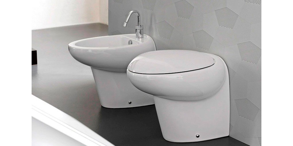 TA10 Приставной унитаз напольный Белый Ceramica Hidra TAO Италия - Вид №2