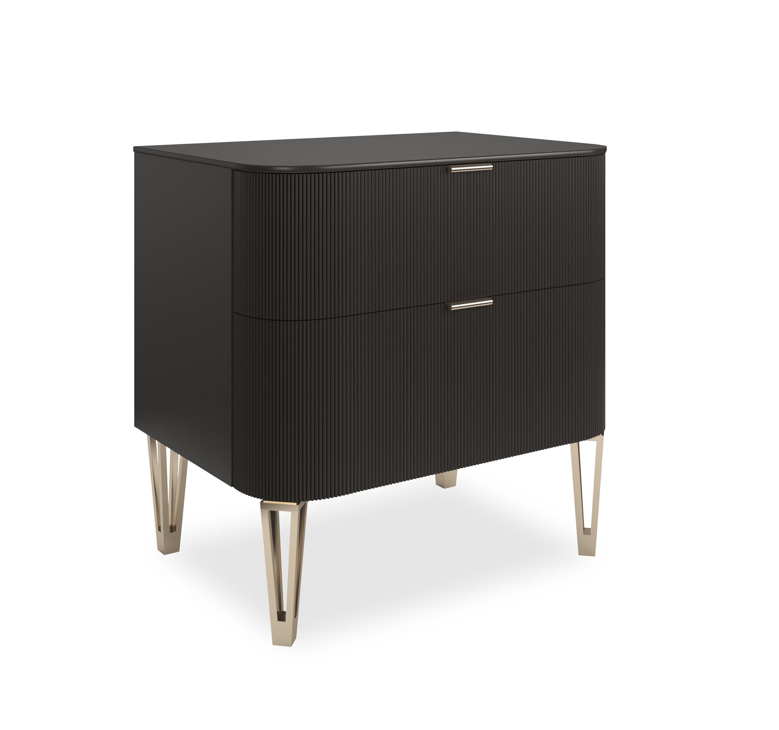 Деревянная прямоугольная тумбочка с ящиками Caracole TRUE LOVE ARCH-00000842 - Вид №11