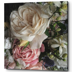 896520143_2728 Картина «Veiled Rose» (холст, галерейная натяжка) Object Desire