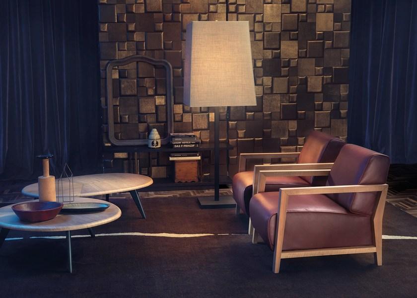 Borzalino Кожаное кресло с подлокотниками sun-id-1365914 - Вид №1