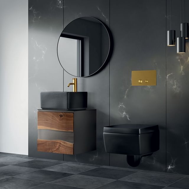 C525M2L70.101RV Тумба подвесная с 2 выдвижными ящиками 50 см A. e T. Italia TRACE Белый матовый - Дуб Италия AeT ITALIA - Вид №7