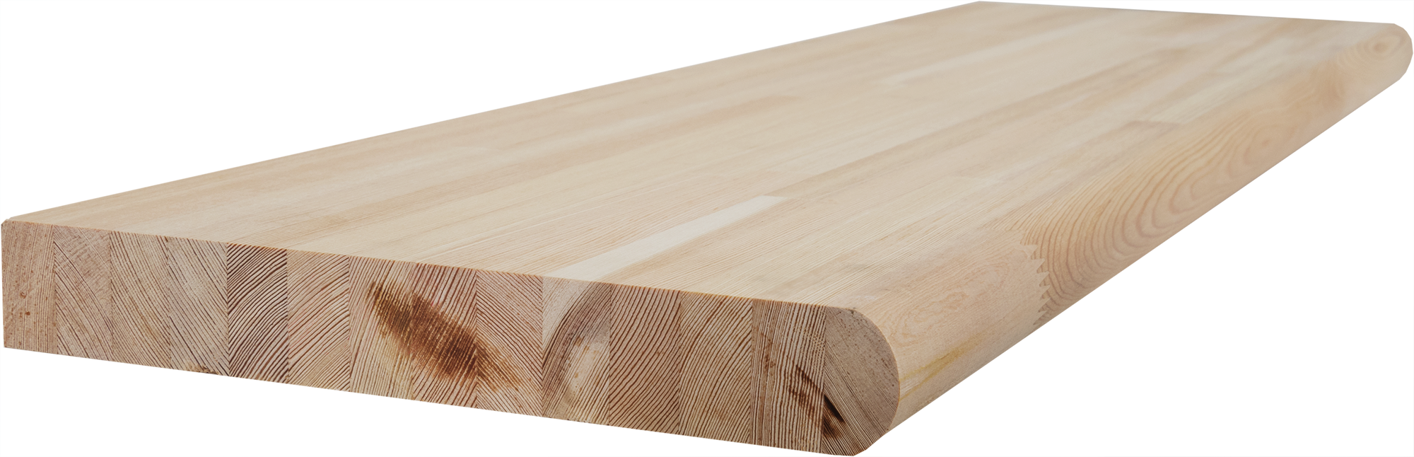84372044 Ступень прямая сращенная лиственница сорт Экстра 40х300х900 мм STLM-0048788 Santreyd  - Вид №1