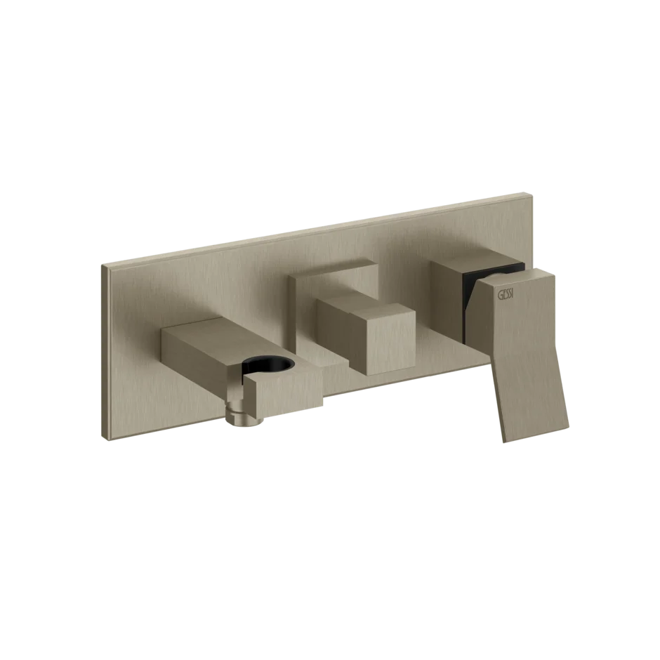 Смеситель для душа 53140 149 Gessi Rettangolo k МАТОВЫЙ НИКЕЛЬ FINOX 53140149