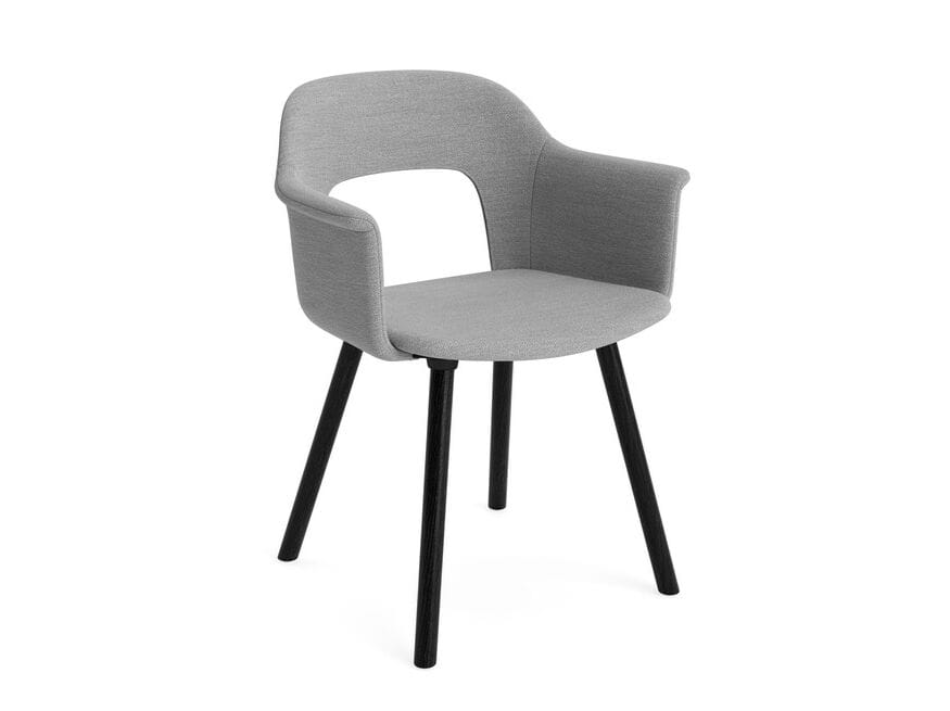 Мягкое кресло с открытой спинкой с подлокотниками Hay макет ARCH-00068393 - Вид №42