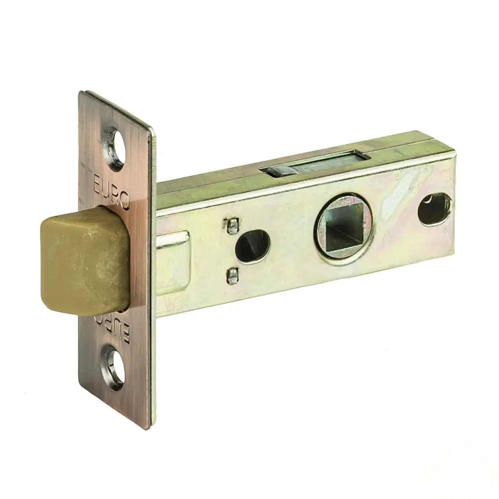 Защёлка для межкомнатных дверей Euro, 8х45 мм, сталь, цвет медь STLM-2176788