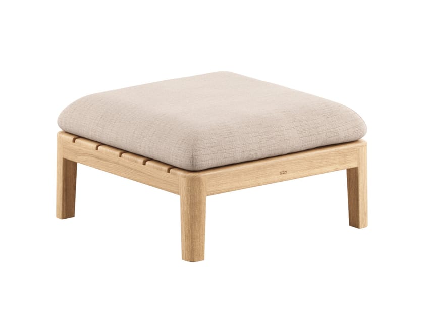 Низкий садовый стул из тикового дерева Royal Botania Calypso Lounge ARCH-00137477