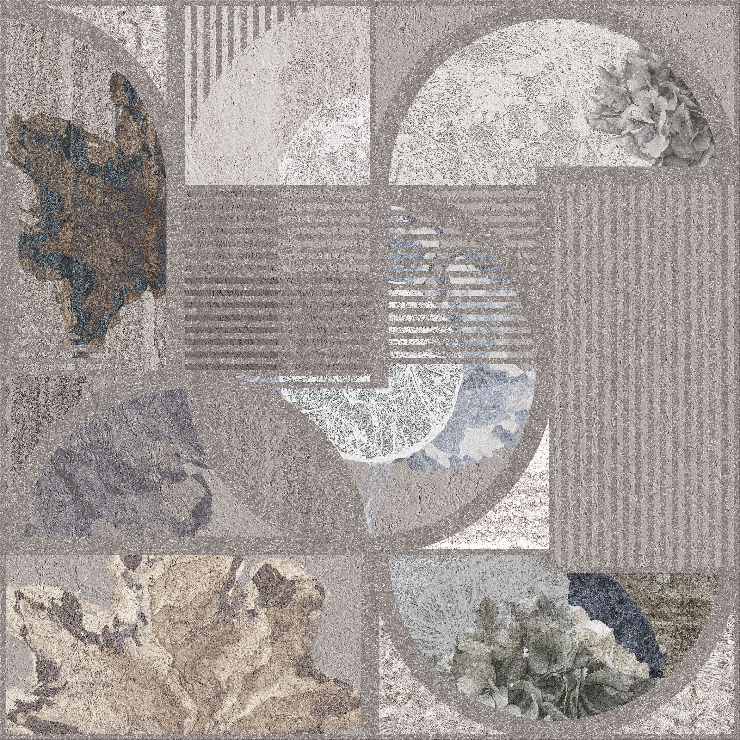 Узорный ковер Inkiostro Bianco Travelogue ARCH-00107700 - Вид №6