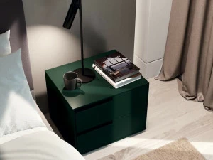 Febal Casa Лаковая прикроватная тумба с ящиками Damien