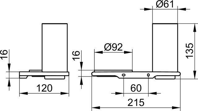 11556139000 Хрустальный стакан KEUCO Edition 400 - Вид №2